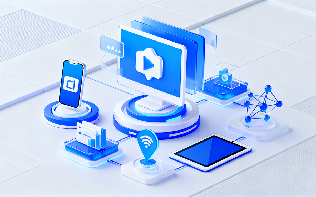 進行3D線上展廳的多端適配測試 進行3D線上展廳的多端適配測試